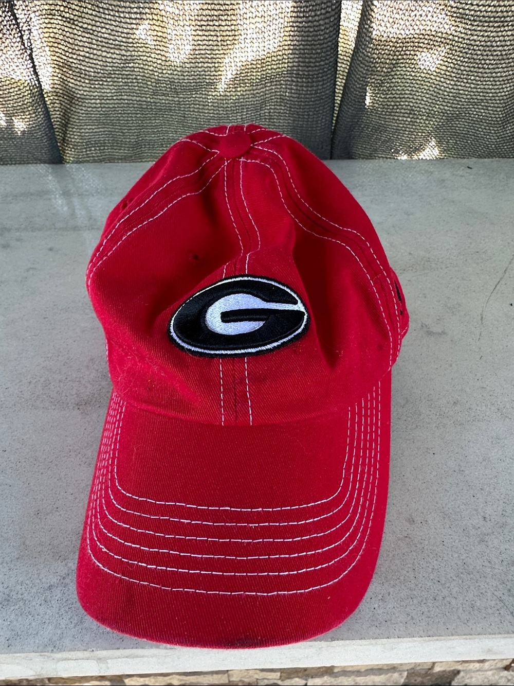 Top of the World Red Georgia 'G' Baseball Cap women’s